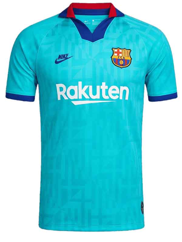 Barcelona third retro jersey mens soccer shirt 2019-2020