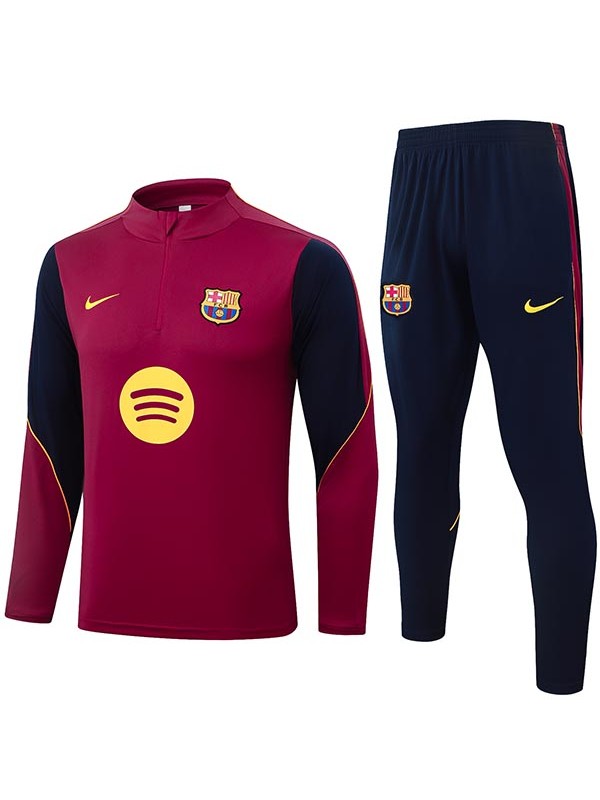 Barcelona tracksuit mens maroon training kit 2026-2027