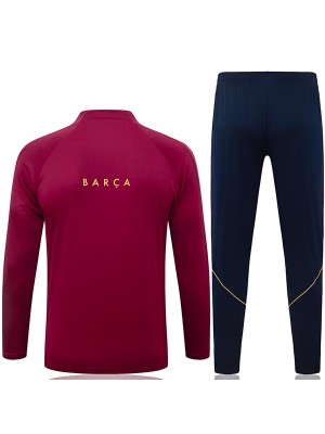 Barcelona tracksuit mens maroon training kit 2026-2027