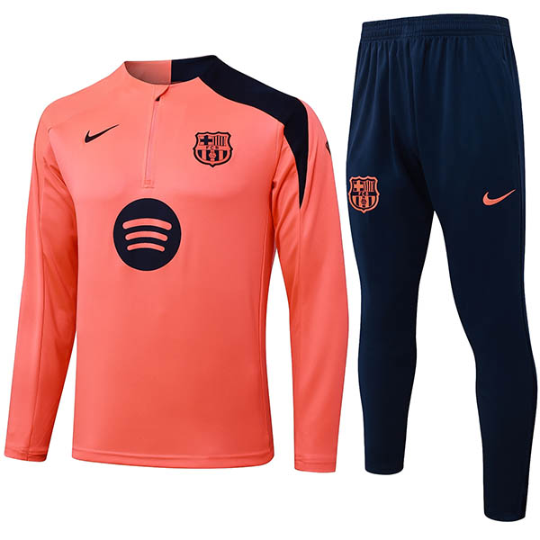 Barcelona tracksuit mens orange training kit 2026-2027
