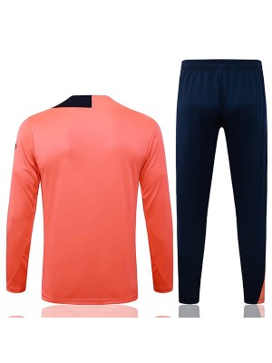 Barcelona tracksuit mens orange training kit 2026-2027