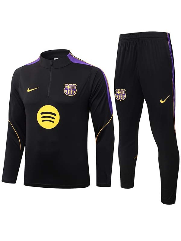Barcelona tracksuit mens training black kit 2026-2027