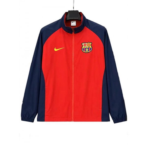 Barcelona windbreaker jacket mens red indigo tracksuit 2026-2027