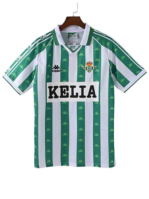 Real Betis home jersey mens retro 1995-1997