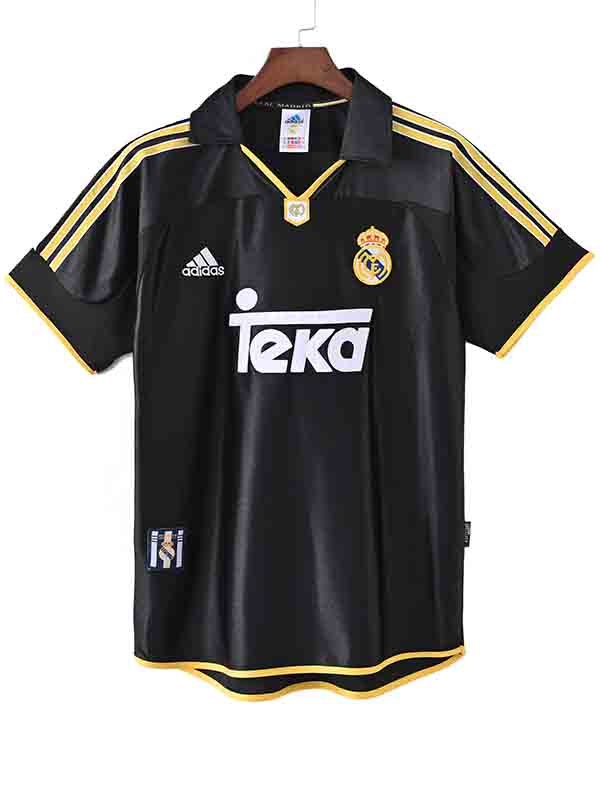 Real madrid away jersey mens retro shirt 1999-2000