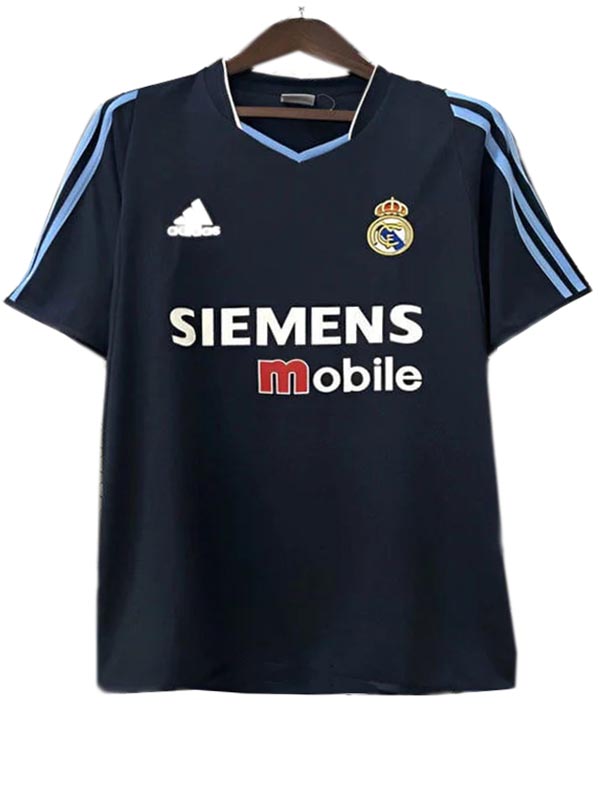 Real Madrid away jersey mens retro shirt 2003-2004