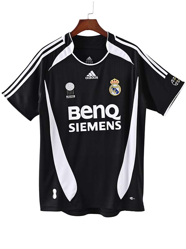 Real madrid away jersey mens retro shirt 2006-2007