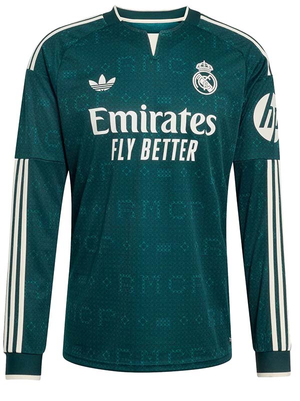 Real madrid away long sleeve jersey 2026-2027