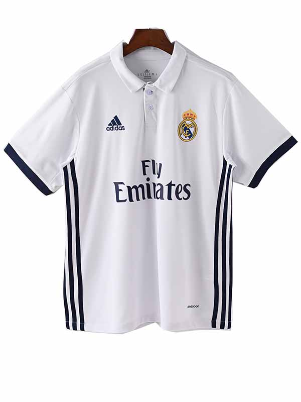 Real madrid home jersey mens retro shirt 2016-2017