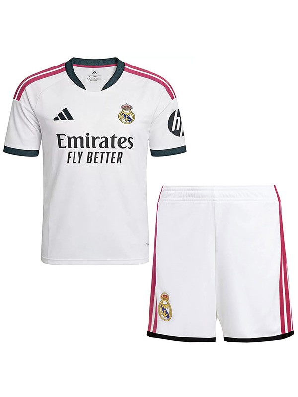 Real madrid home kids kit childrens jersey 2026-2027