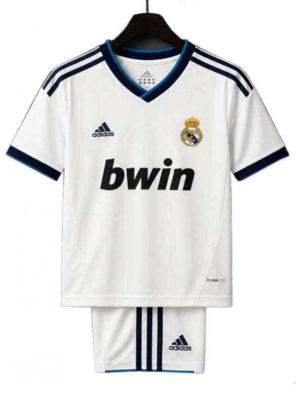 Real madrid home kids kit childrens retro jersey 2012-2013