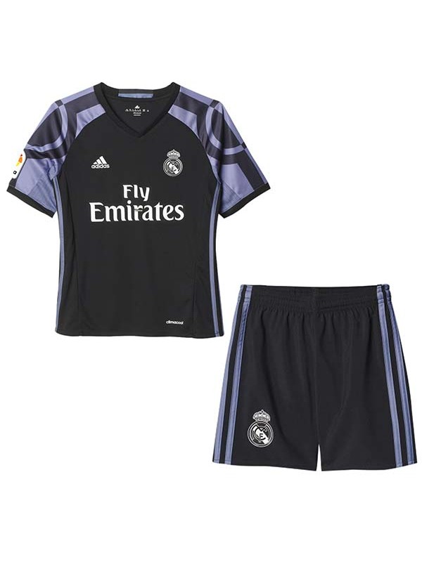 Real madrid third kids kit childrens retro jersey 2016-2017