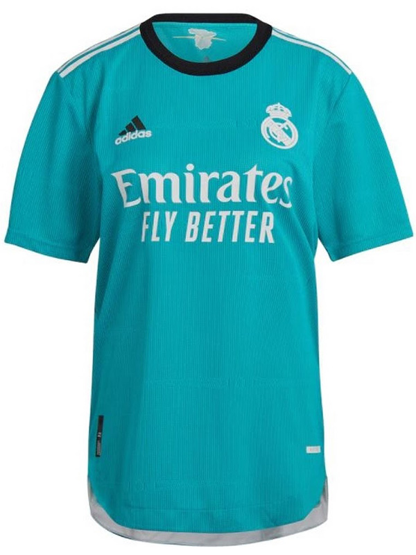 Real madrid third retro jersey mens soccer shirt 2021-2022