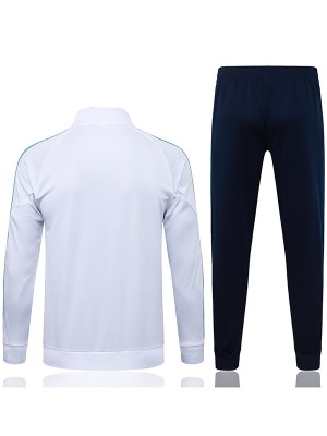 Olympique de Marseill jacket mens white training tracksuit 2025-2026