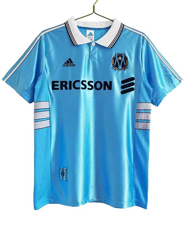 Olympique de Marseille away retro jersey mens soccer shirt 1998-1999