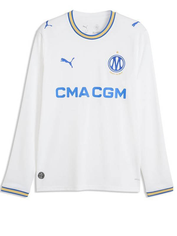 Olympique de marseille home long sleeve jersey 2026-2027