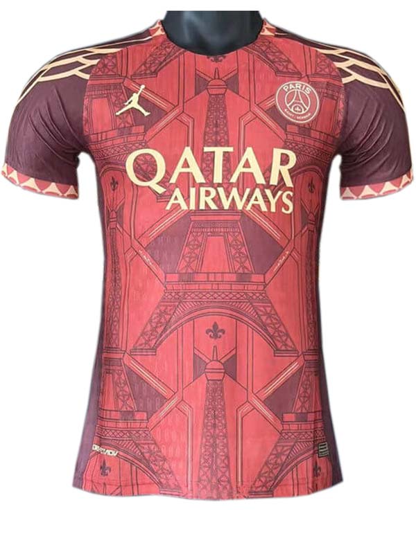 Jordan paris saint-germain special red player jersey 2026-2027