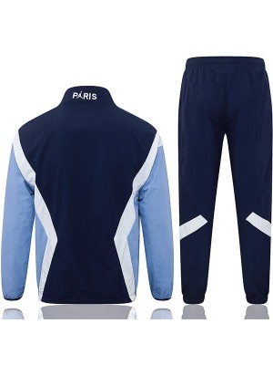 Jordan paris saint-germain windbreaker mens navy blue tracksuit 2025-2026