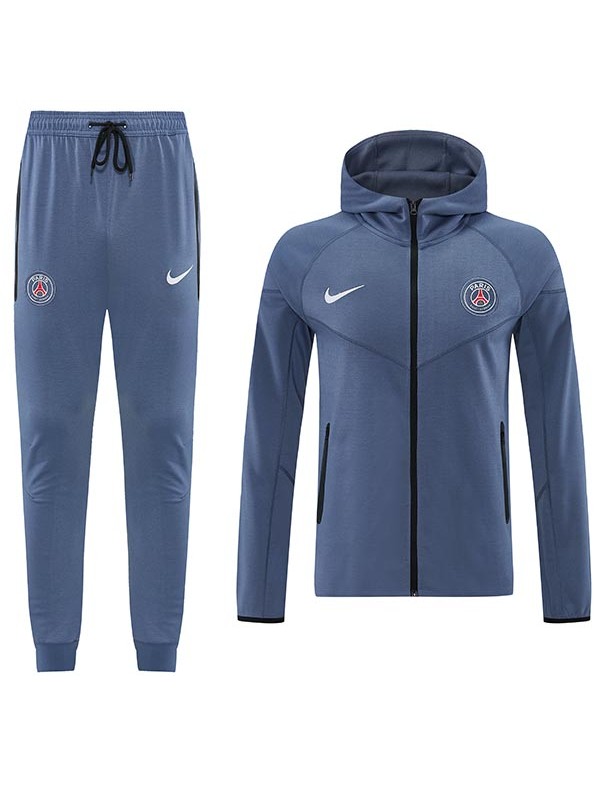 Paris saint-germain hoodie jacket mens gray navy tracksuit 2026-2027