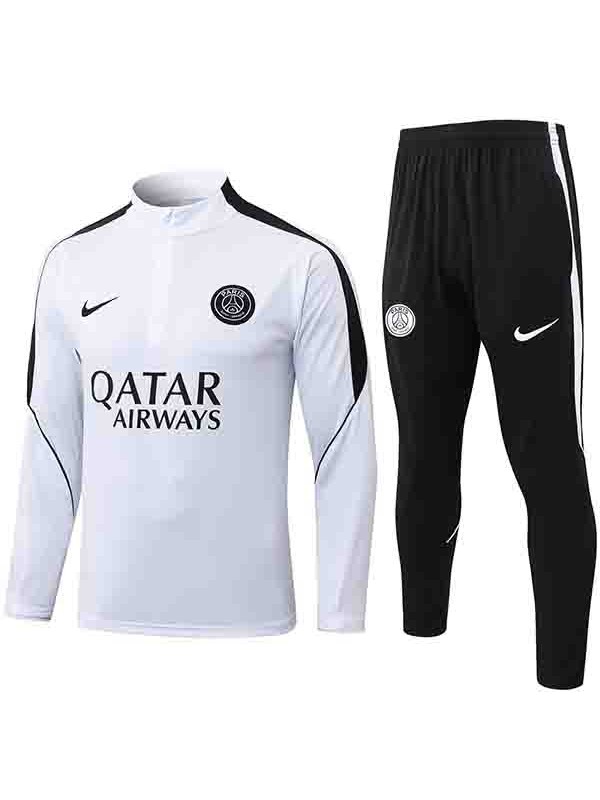 Paris saint-germain tracksuit mens white training kit 2026-2027