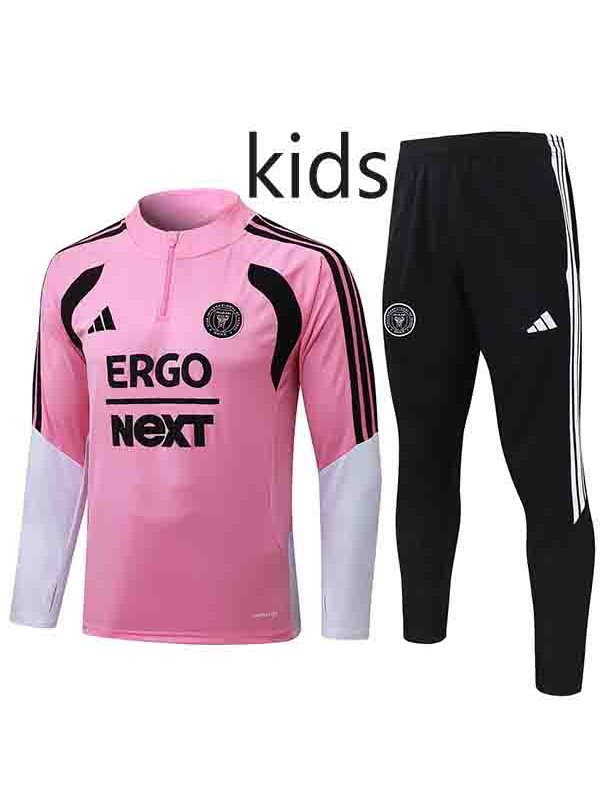 Inter Miami kids tracksuit children pink training kit 2026-2027