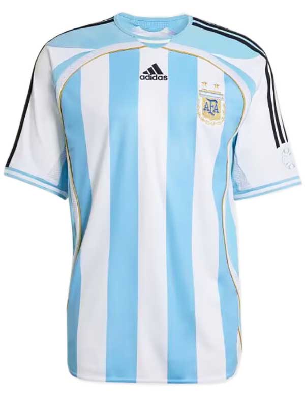 Argentina home retro jersey mens soccer shirt 2006