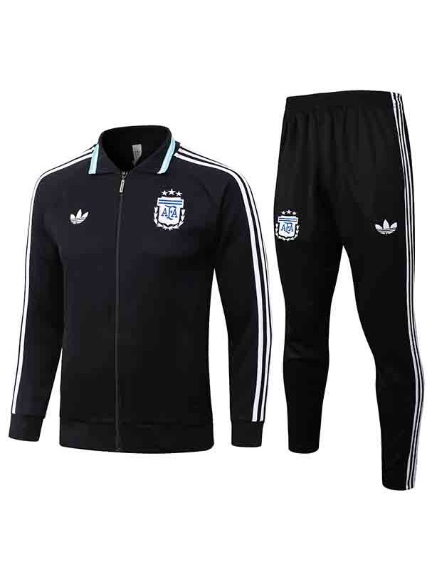 Argentina jacket mens balck training tracksuit 2026-2027