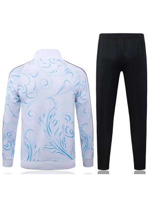 Argentina jacket mens white balck training tracksuit 2026-2027