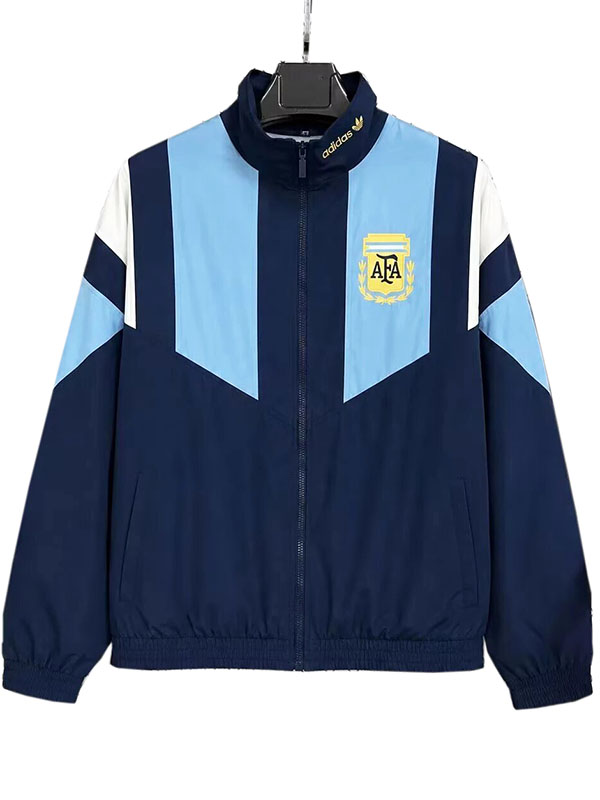 Argentina windbreaker jacket mens indigo blue tracksuit 2026-2027