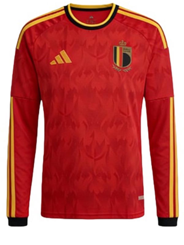 Belgium home long sleeve jersey 2026 world cup