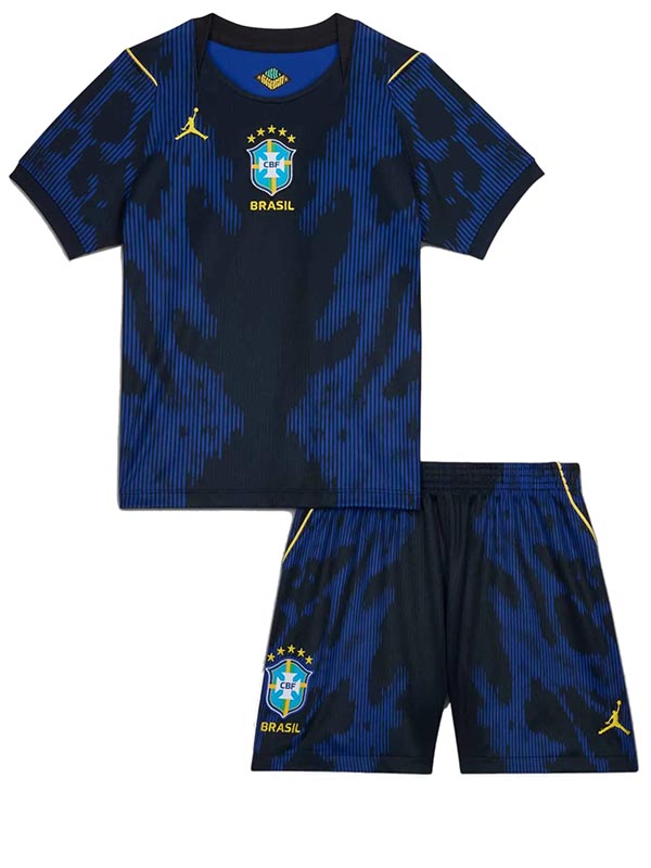 Brazil away kids kit childrens jersey 2026 world cup