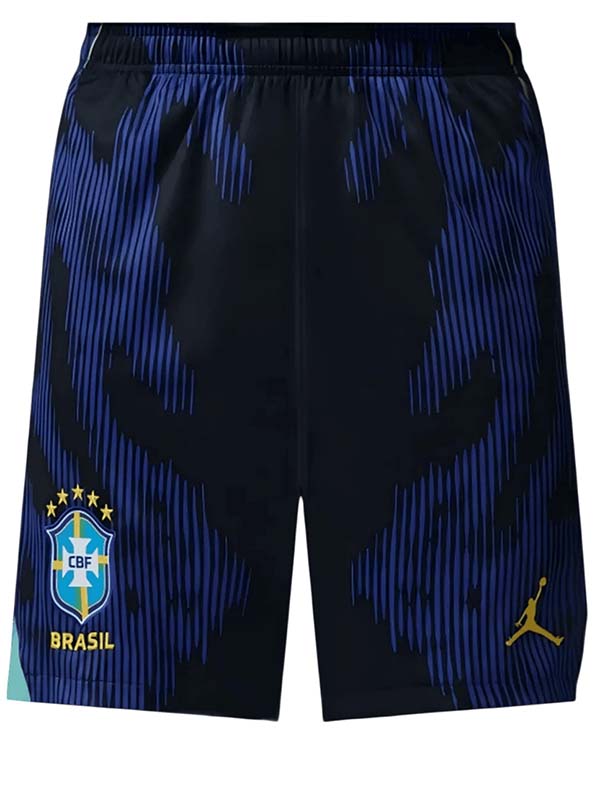 Brazil away soccer shorts 2026 world cup