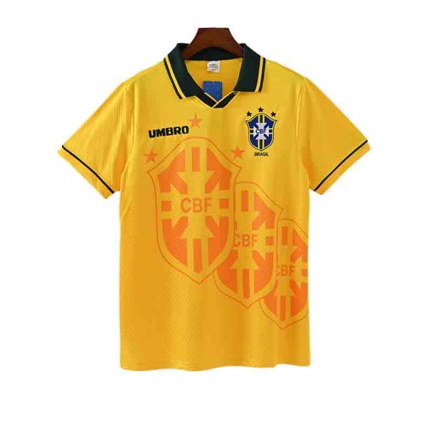 Brazil home jersey mens retro shirt 1994