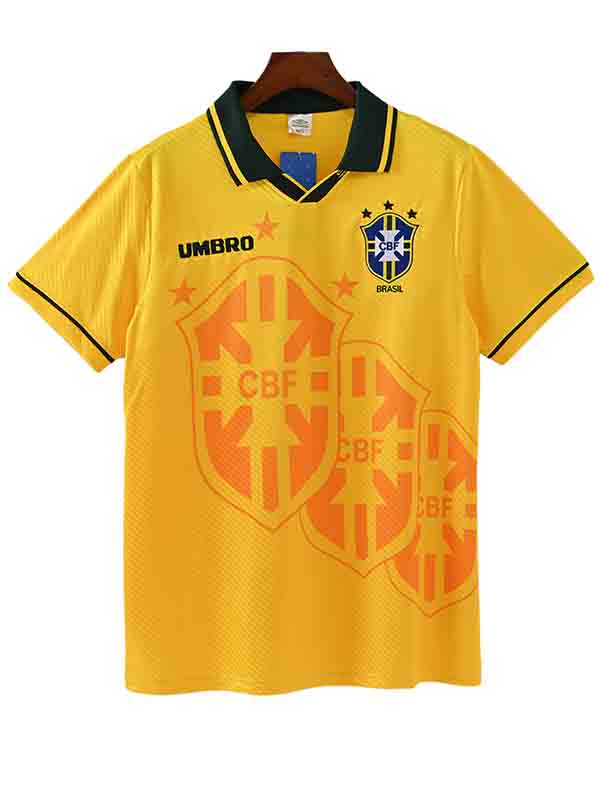 Brazil home jersey mens retro shirt 1994