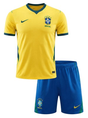 Brazil home kids kit childrens jersey 2026 world cup