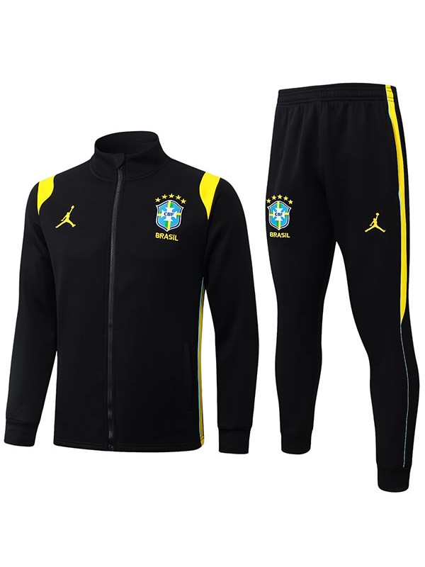 Brazil jacket mens balck training tracksuit 2026-2027