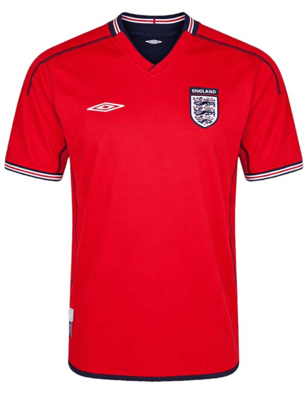England away retro jersey mens soccer shirt 2002