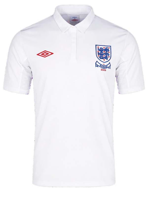 England home retro jersey mens soccer shirt 2009-2010