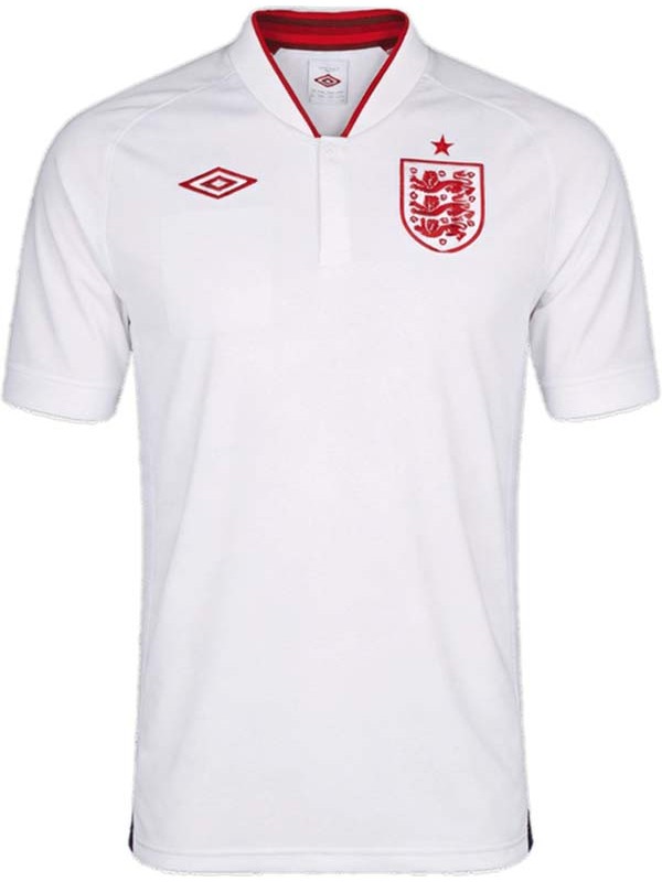 England home retro jersey mens soccer shirt 2012
