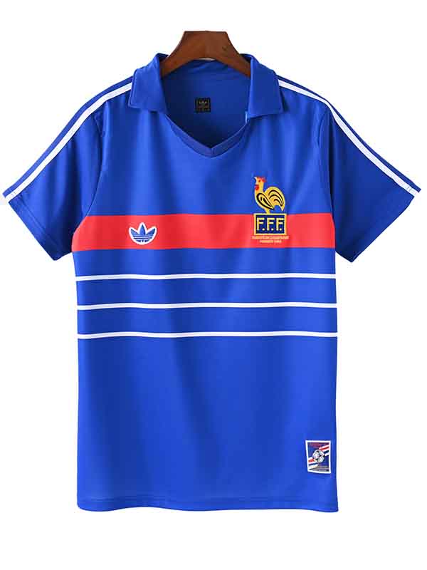 France home jersey mens retro shirt 1983-1984