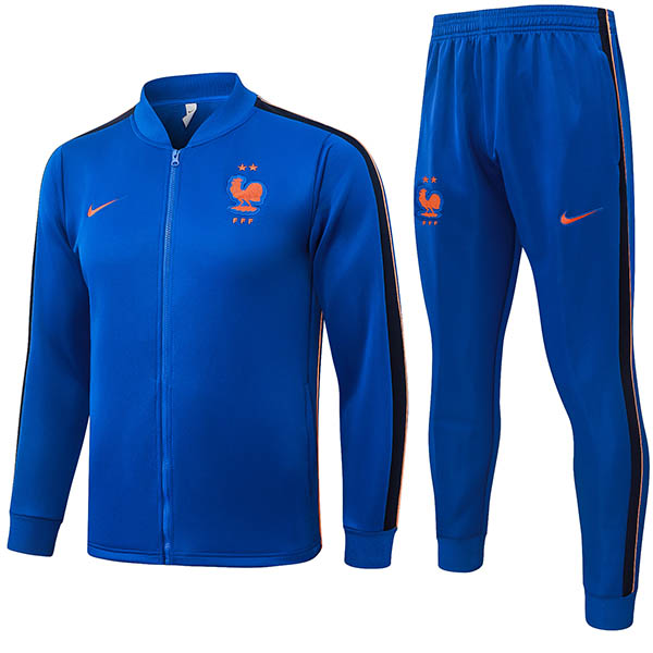 France jacket mens all blue training tracksuit 2026-2027