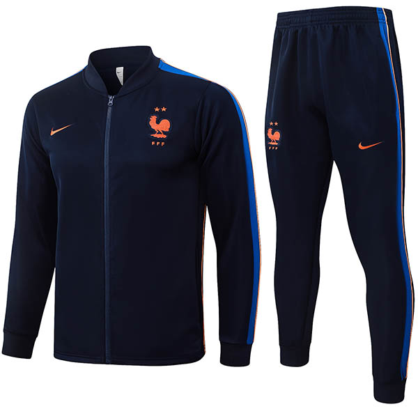 France jacket mens navy blue training tracksuit 2026-2027