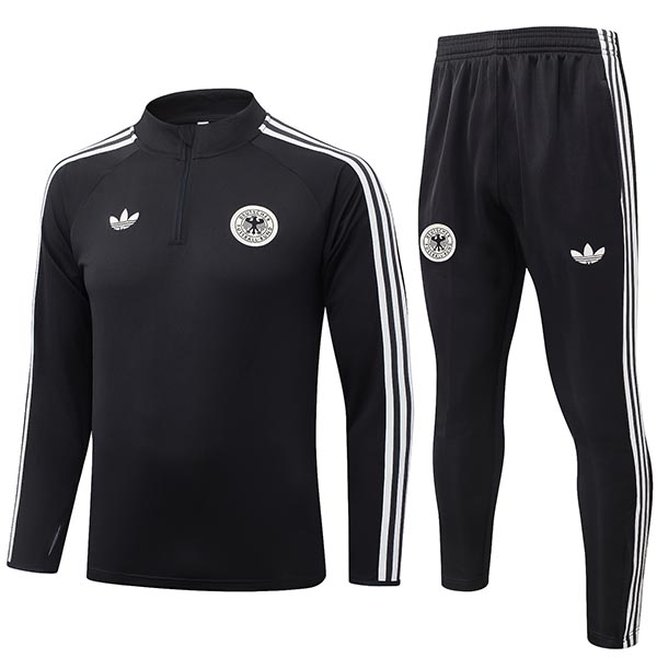 Germany tracksuit mens all black training kit 2026-2027