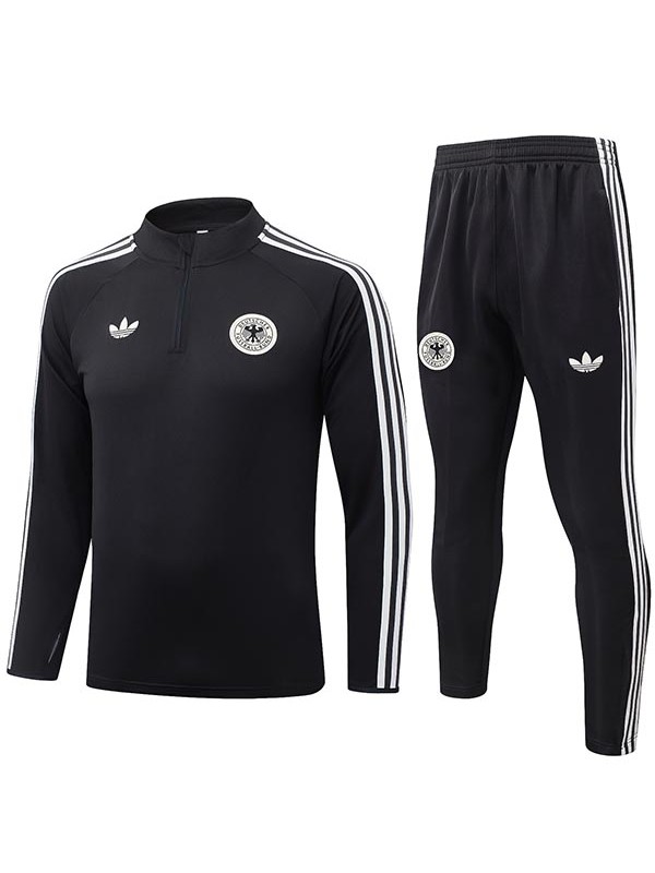 Germany tracksuit mens all black training kit 2026-2027
