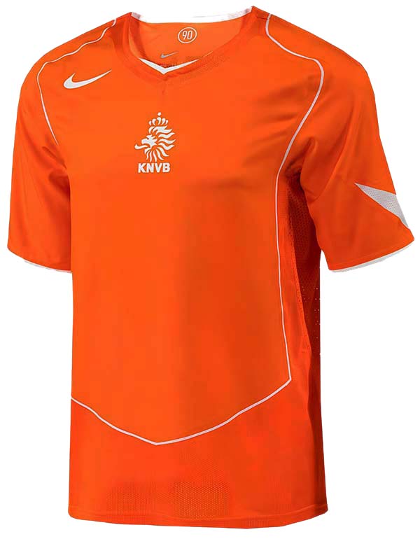 Netherlands home jersey mens retro shirt 2004