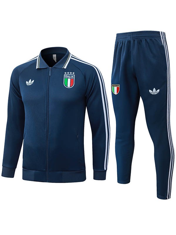Italy jacket mens dark green training tracksuit 2026-2027