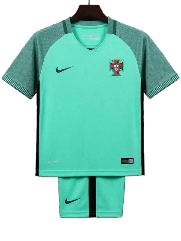 Portugal away kids kit childrens retro jersey 2016