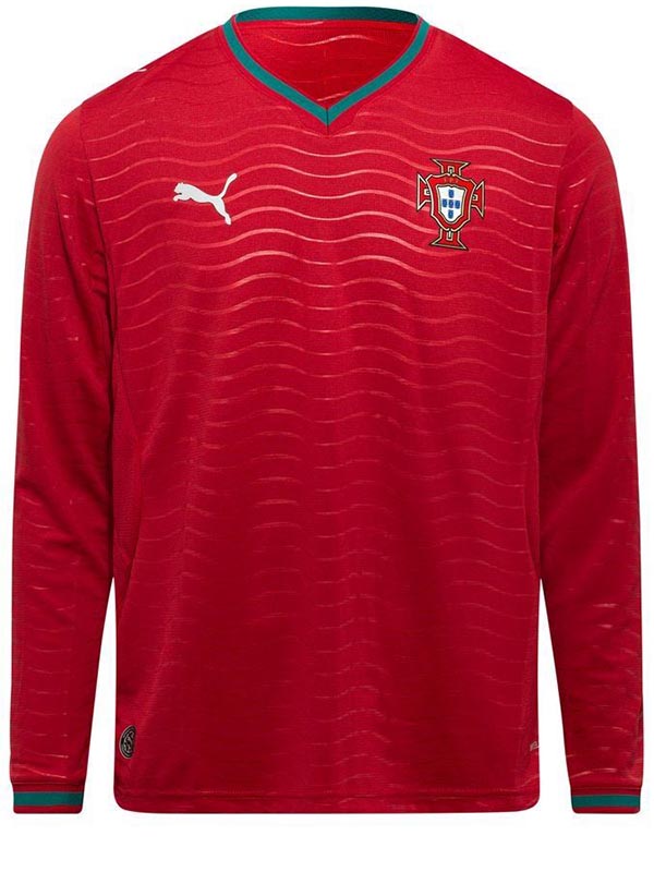Portugal home long sleeve jersey 2026 world cup