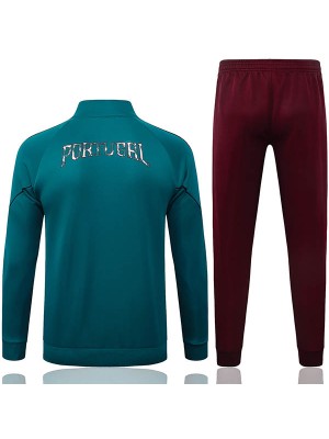 Portugal jacket mens green red training tracksuit 2026-2027