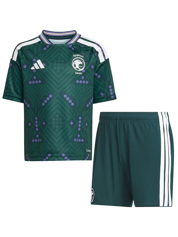 Saudi arabia home kids kit childrens jersey 2026 world cup 